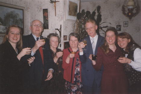 nanny en haar familie in 1997